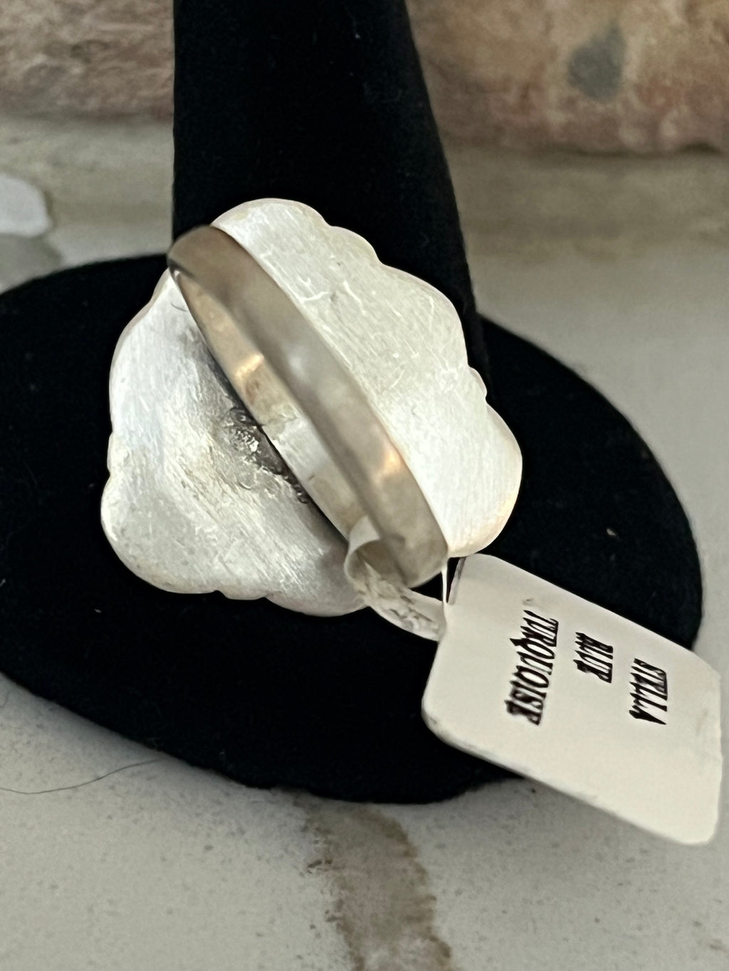Sterling Silver Stella Blue Turquoise Ring