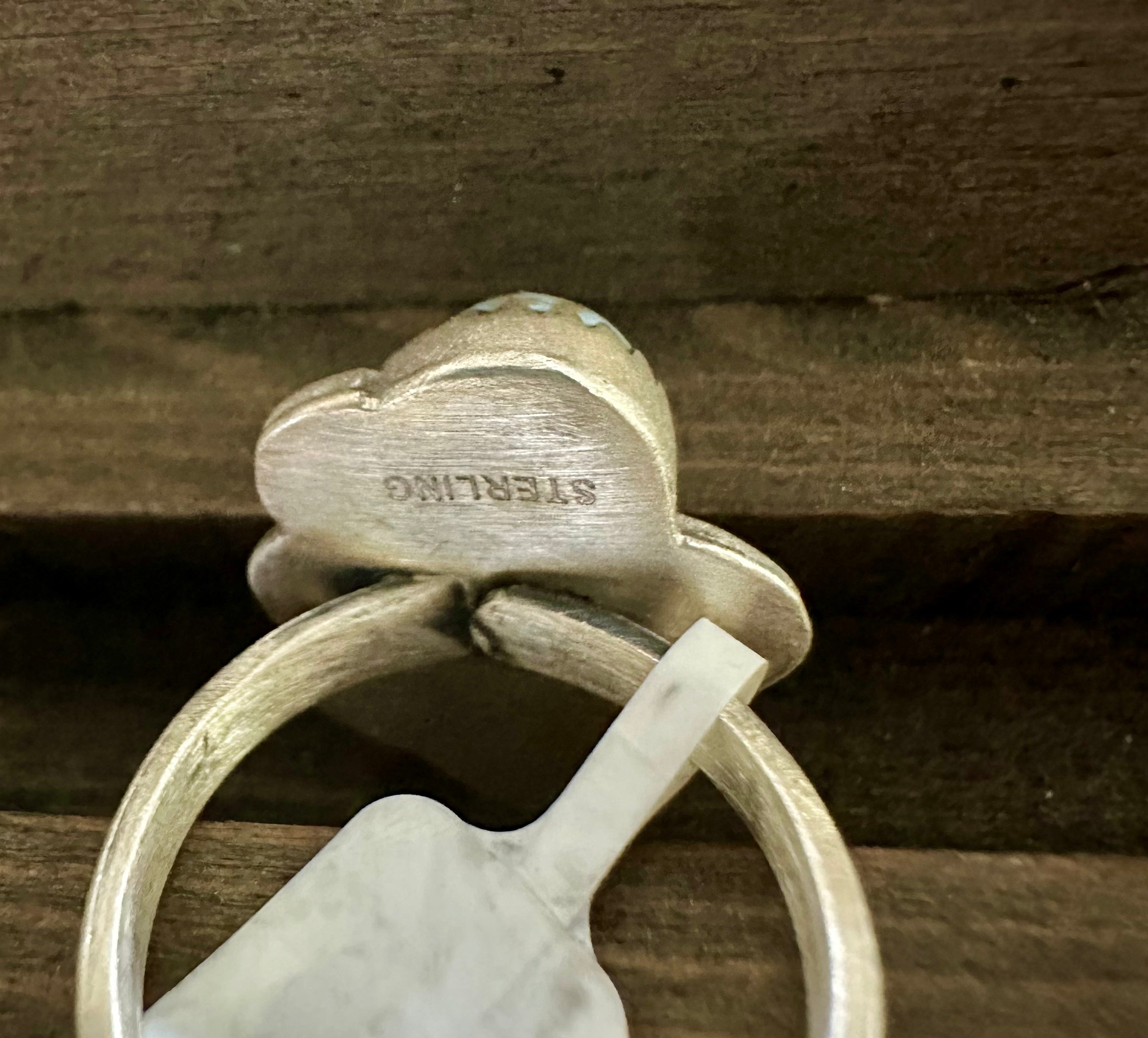 Dry Creek Sterling Silver double stone ring