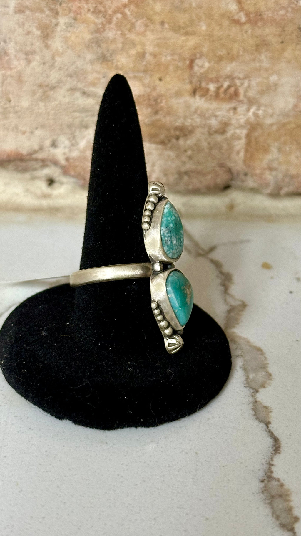 Sterling Silver White Water Ring