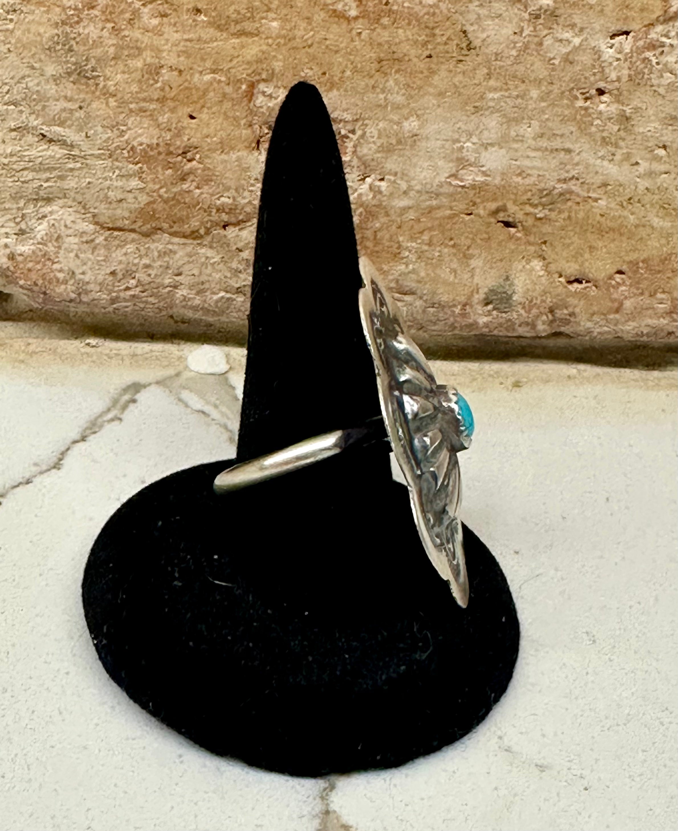 Native Concho Ring