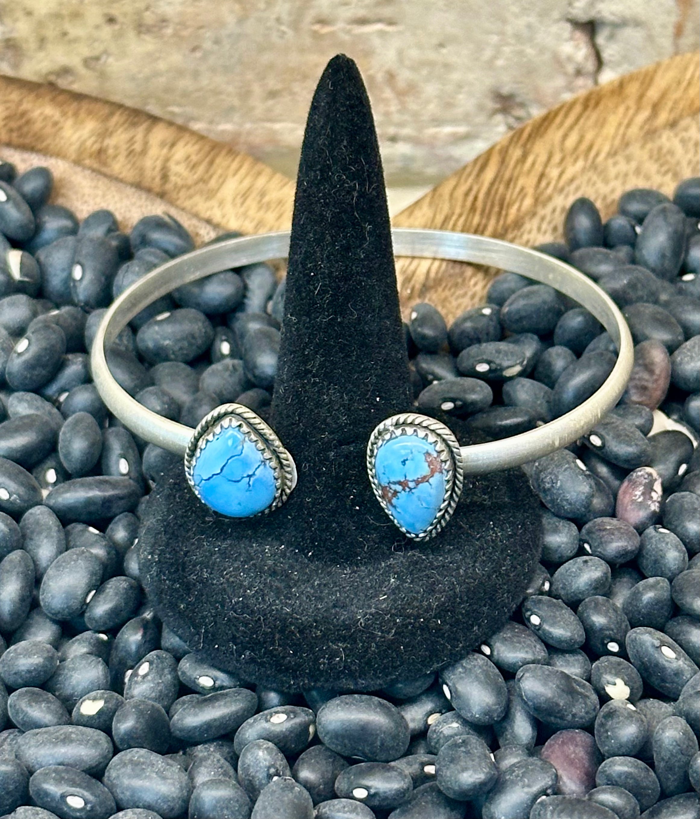 Sterling Silver Golden Hill Floater Cuff
