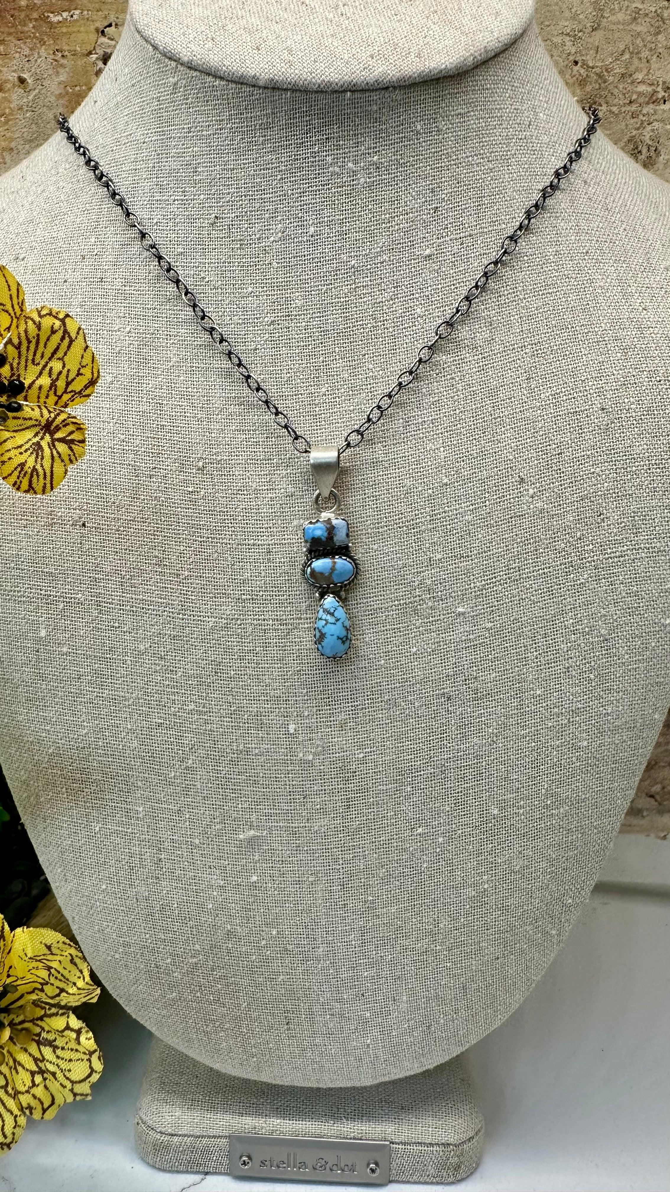 Sterling Silver Golden Hill Necklace