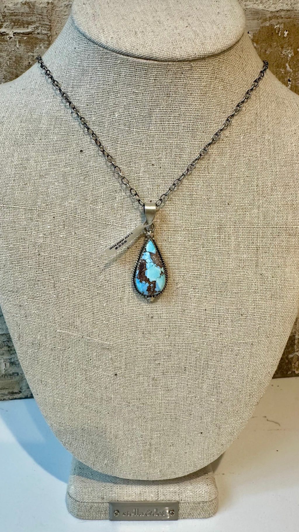 Sterling Silver Golden Hill Necklace