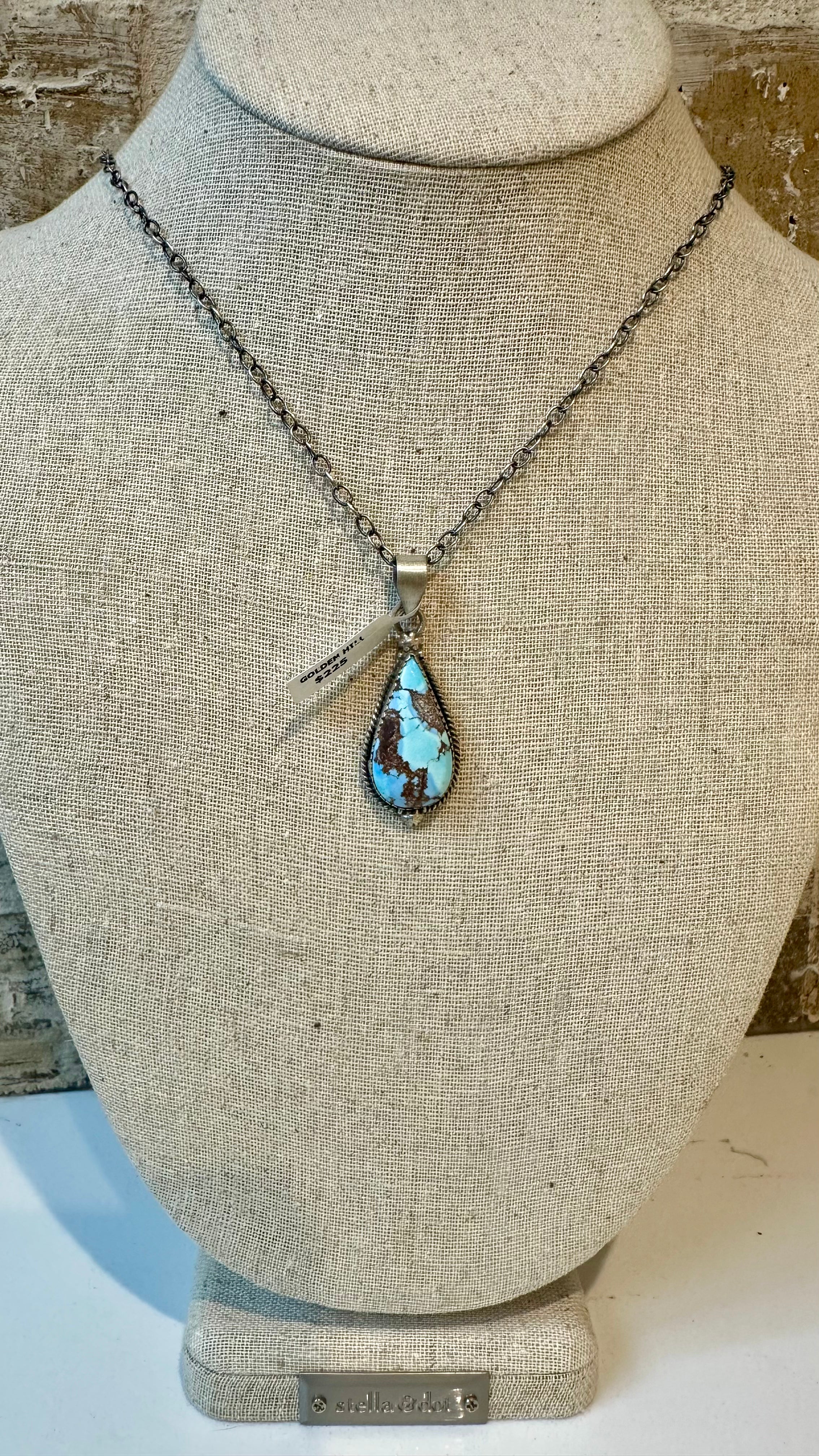 Sterling Silver Golden Hill Necklace