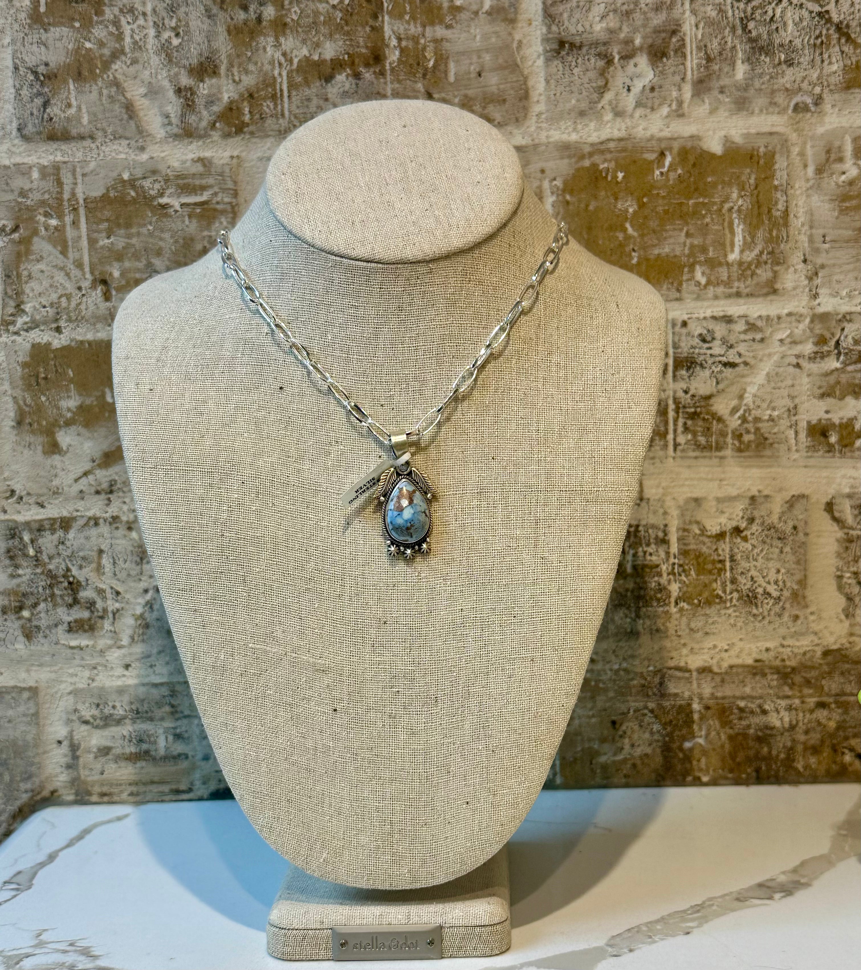 Sterling Silver Golden Hill Necklace