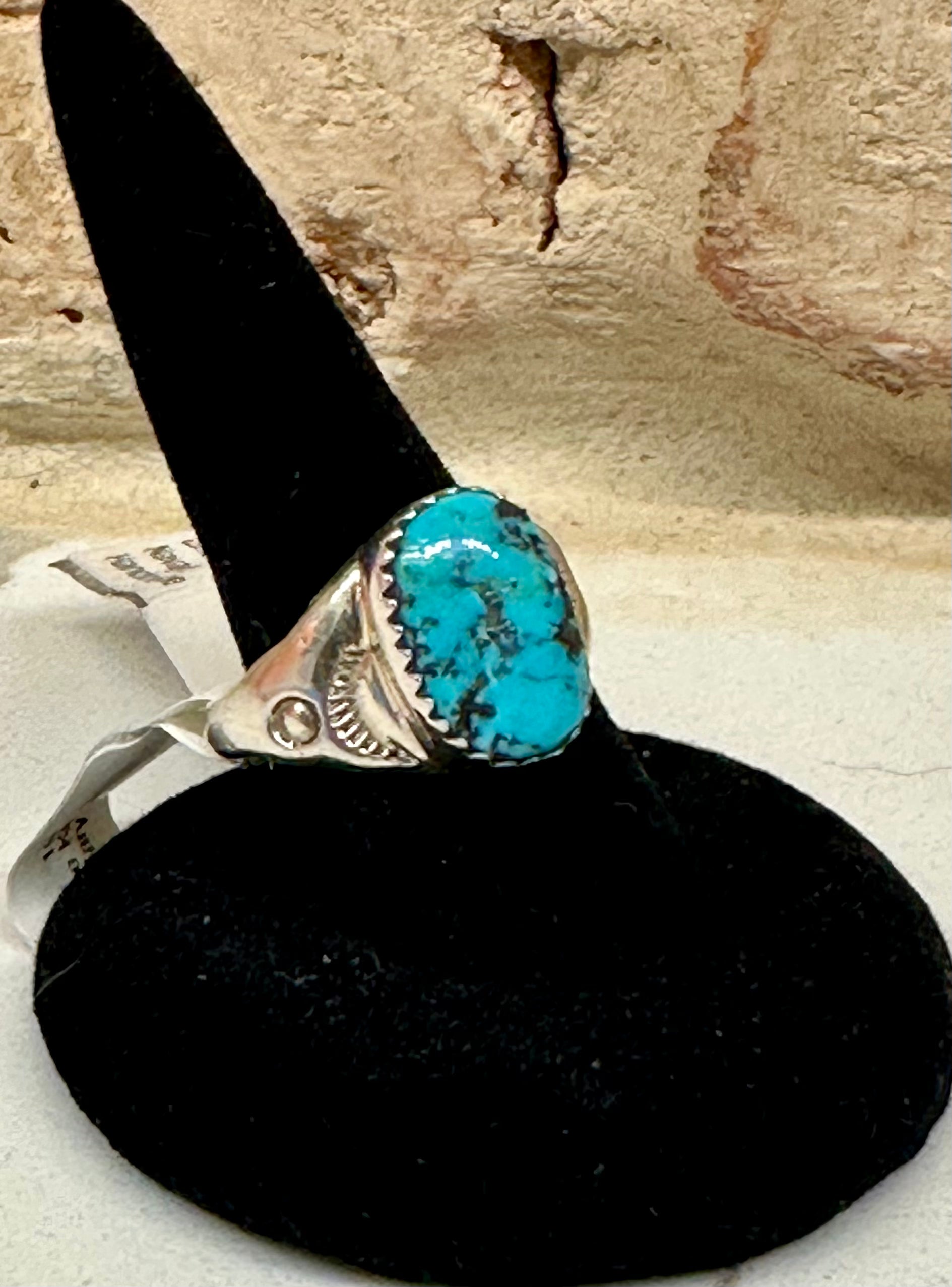 Native Kingman Turquoise Ring