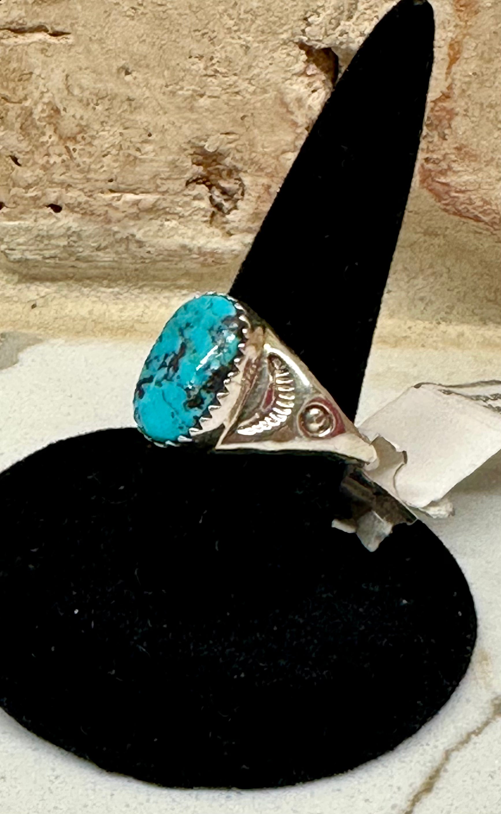 Native Kingman Turquoise Ring