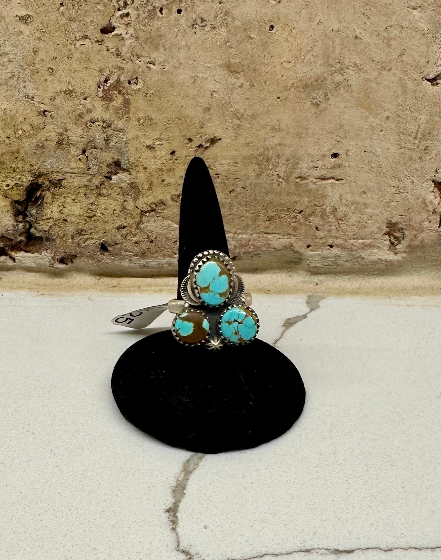 Mine 8 Turquoise Sterling Silver Ring