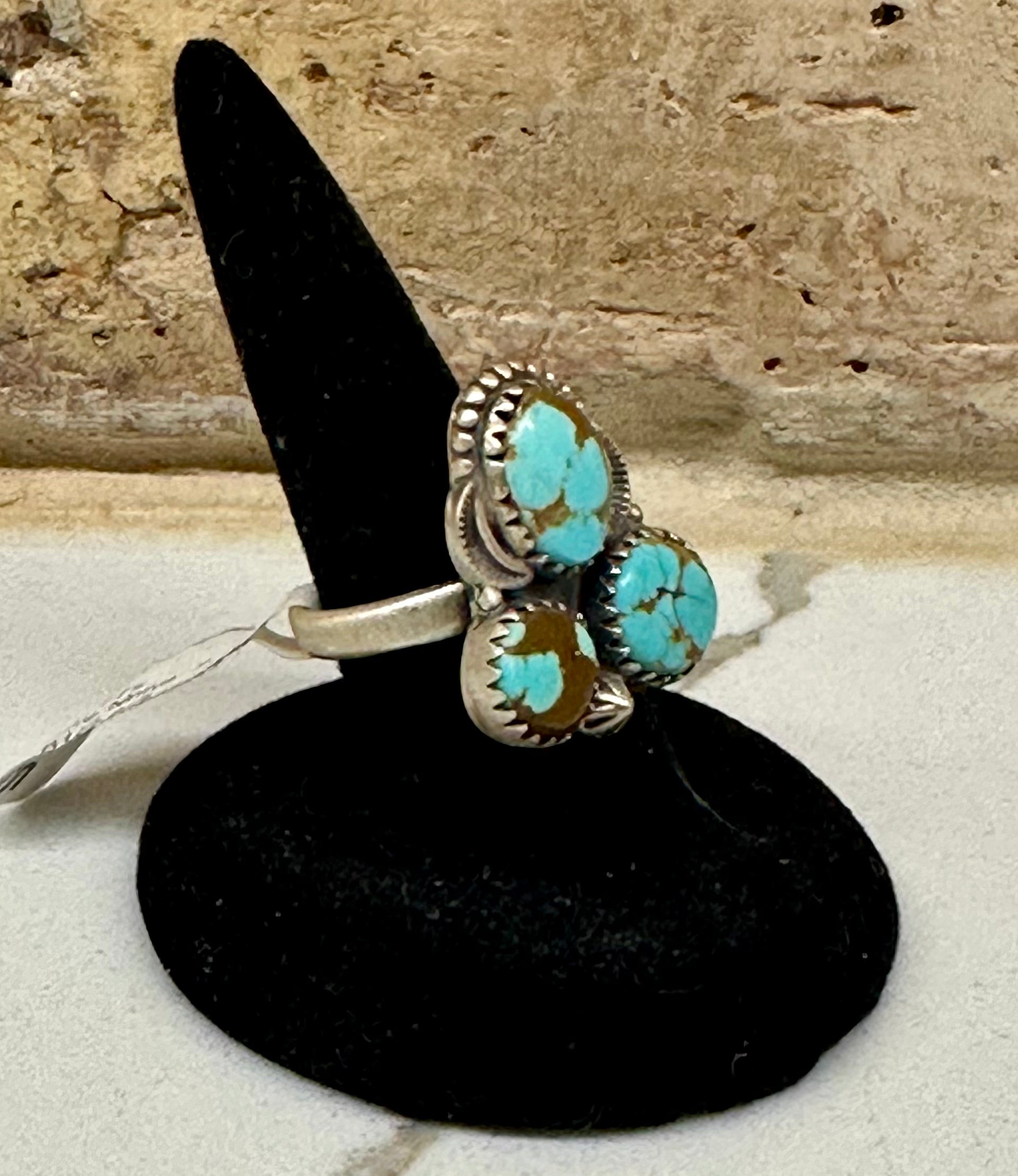 Mine 8 Turquoise Sterling Silver Ring