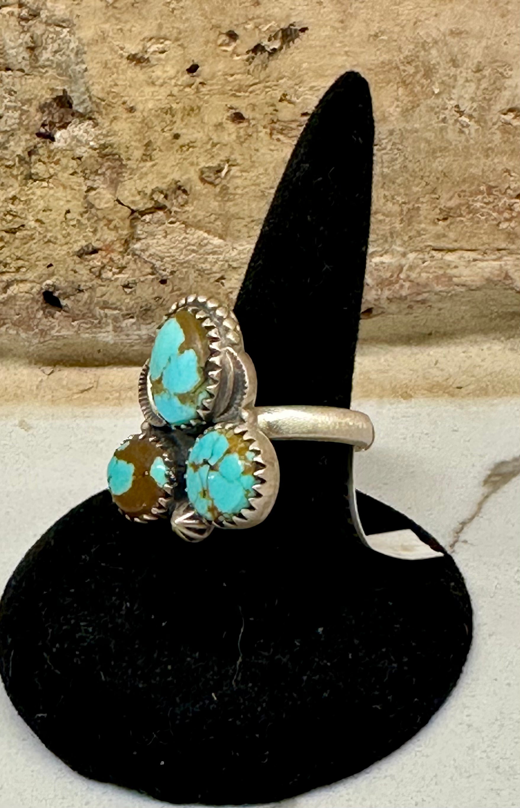 Mine 8 Turquoise Sterling Silver Ring