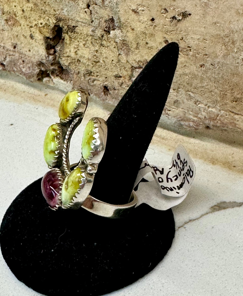 Palomino/ Spiny Oyster Sterling Silver