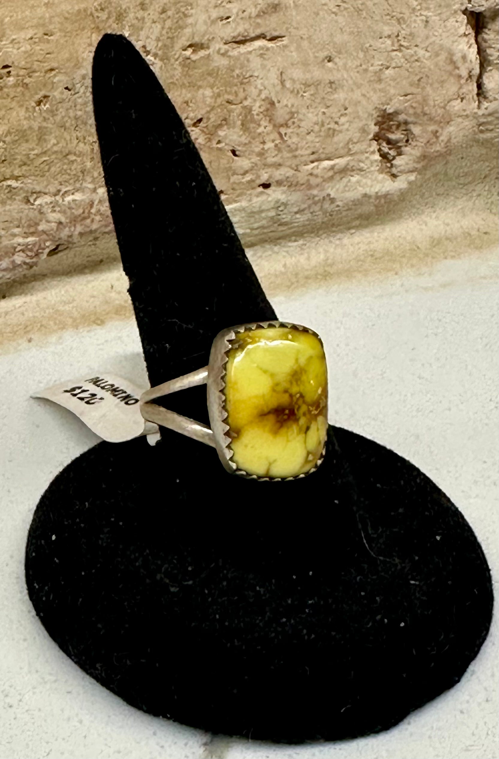 Palomino Sterling Silver Single Stone Ring