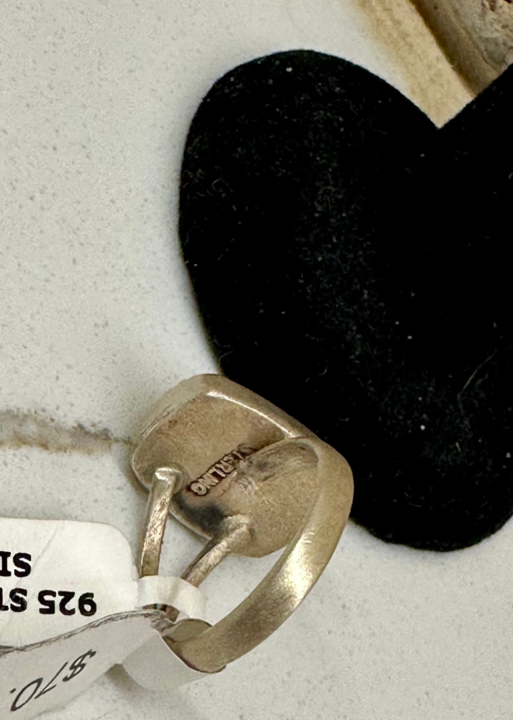 Palomino Sterling Silver Single Stone Ring