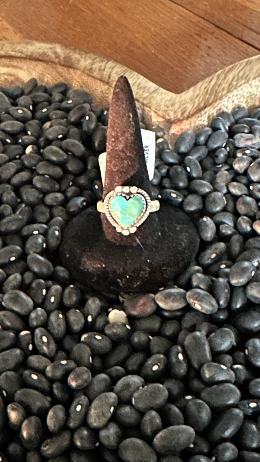 Mojave Turquoise Heart Ring