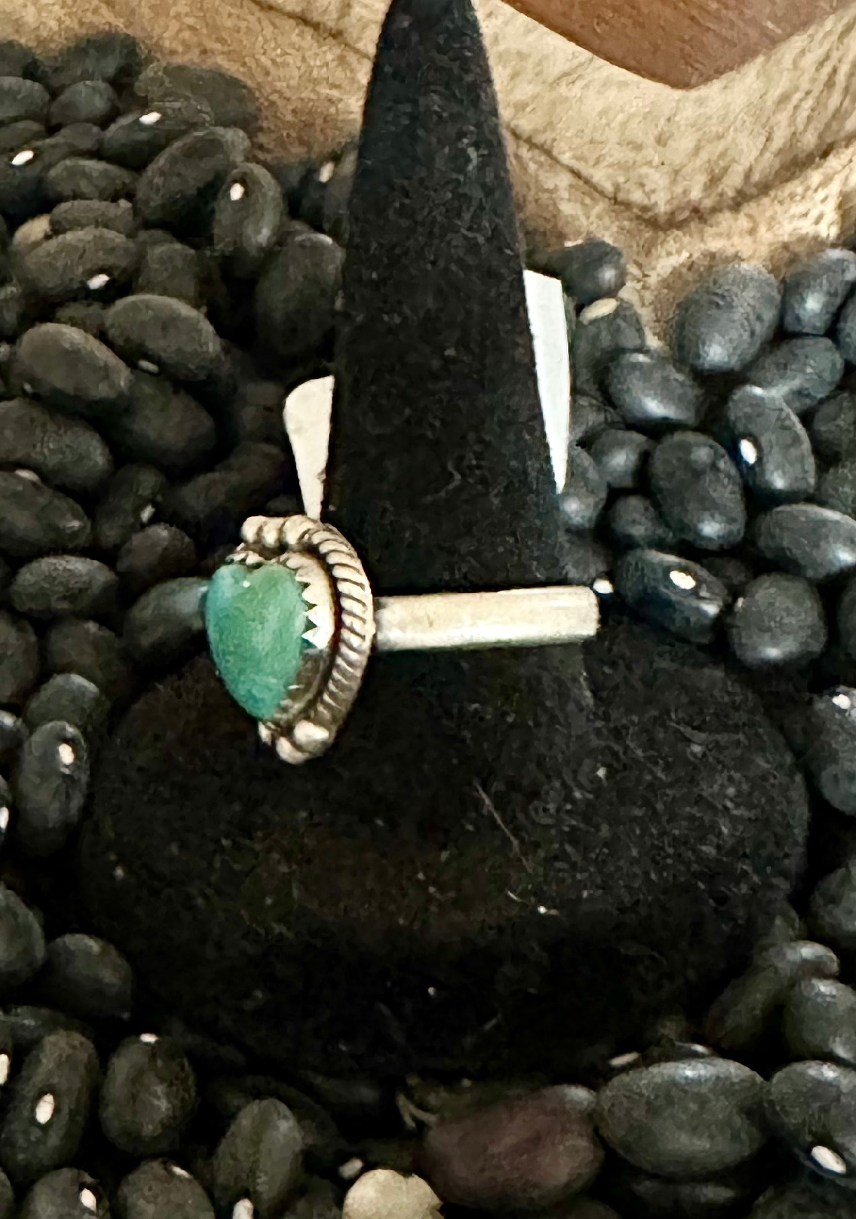 Mojave Turquoise Heart Ring