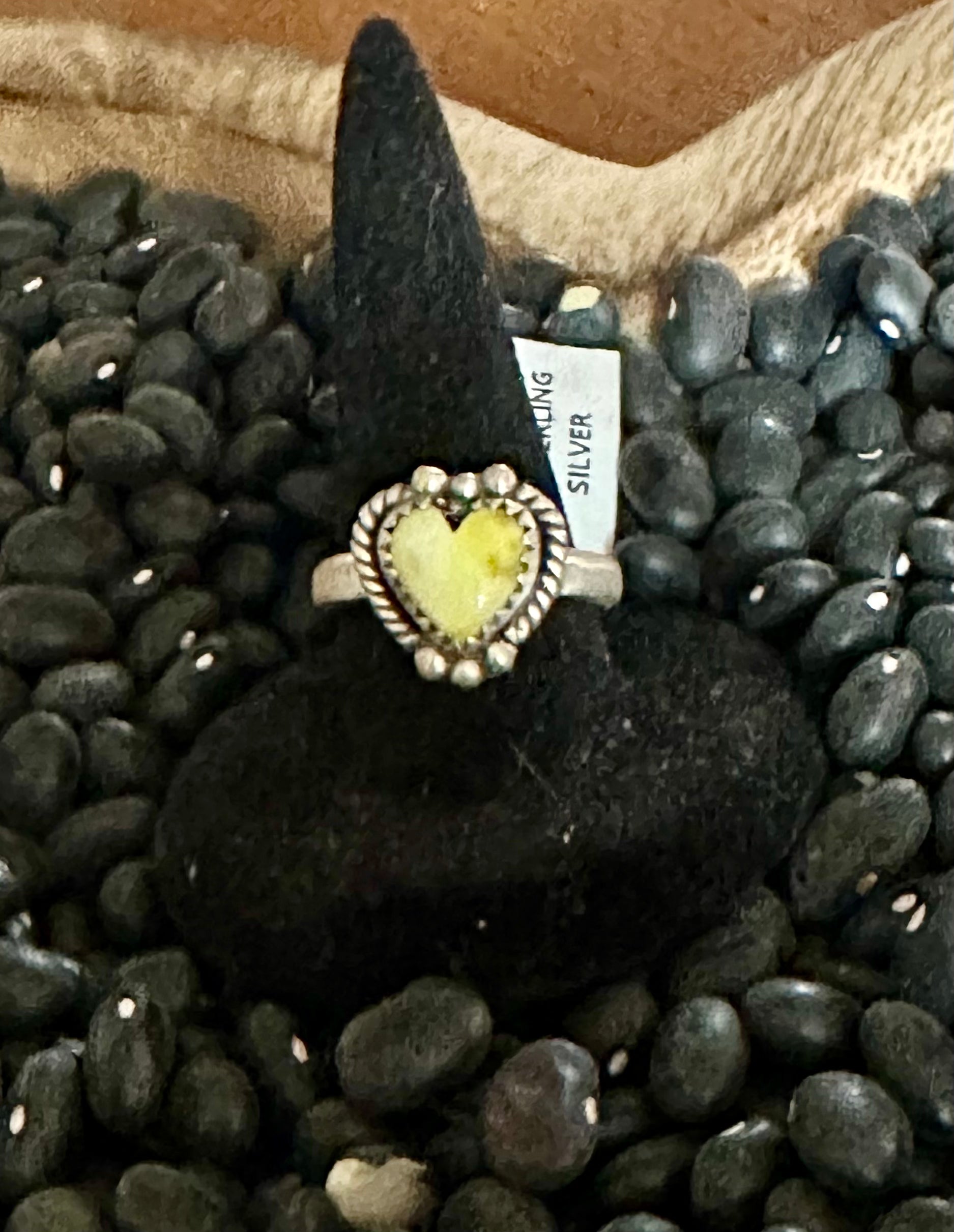 Palomino Heart Sterling Silver Ring