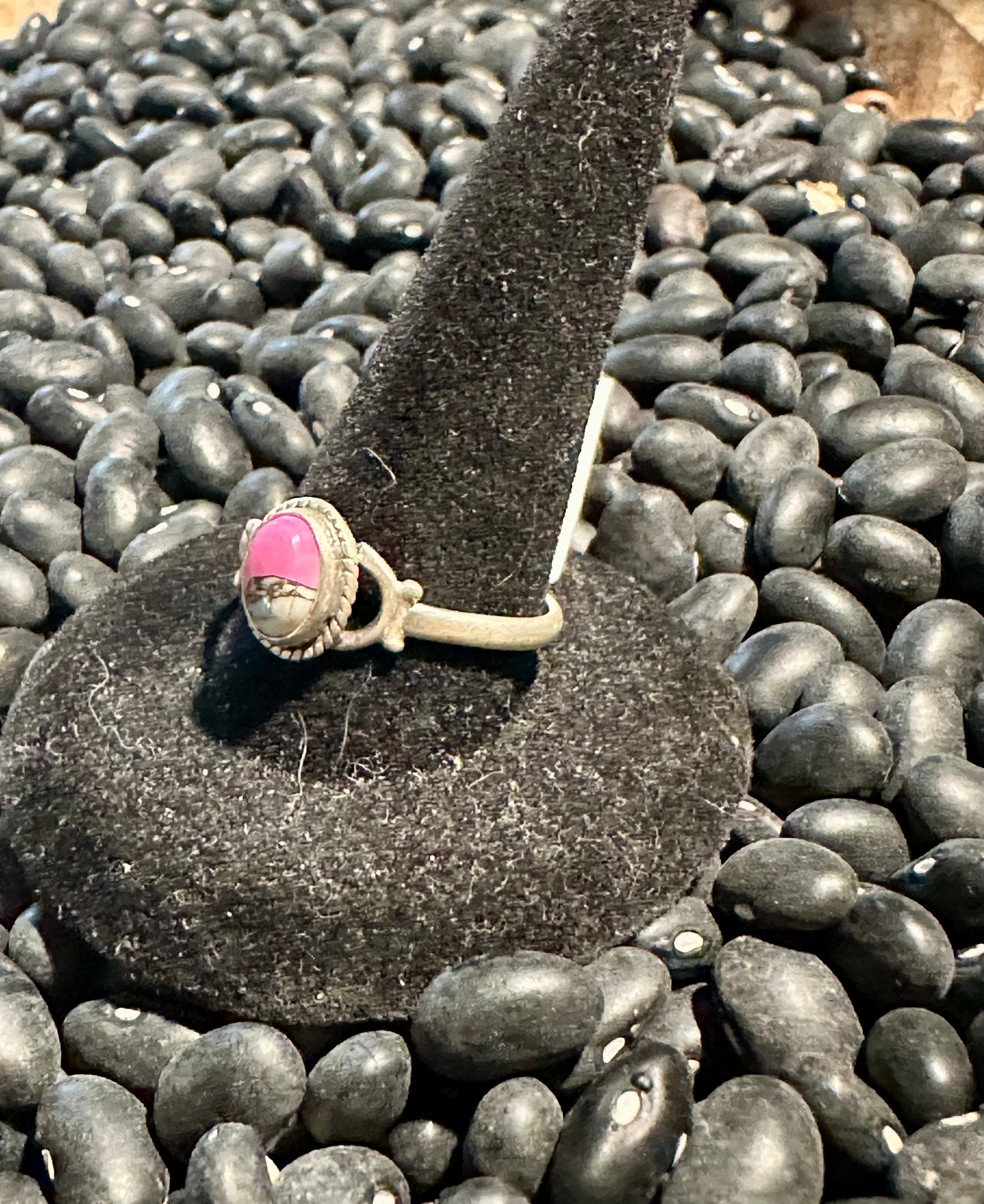 Sterling Silver Cotton Candy Ring