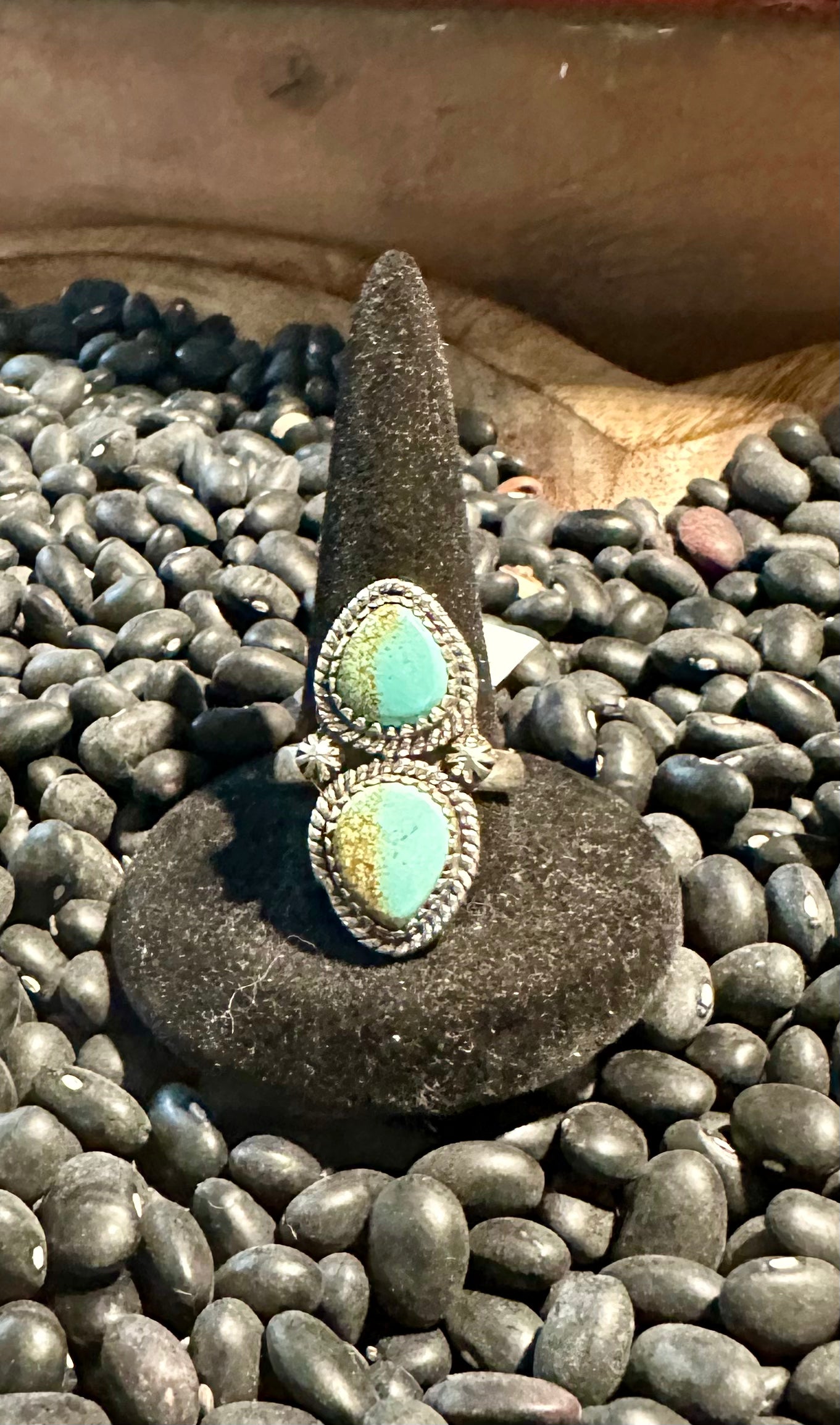 Sterling Silver # 8 Turquoise Ring