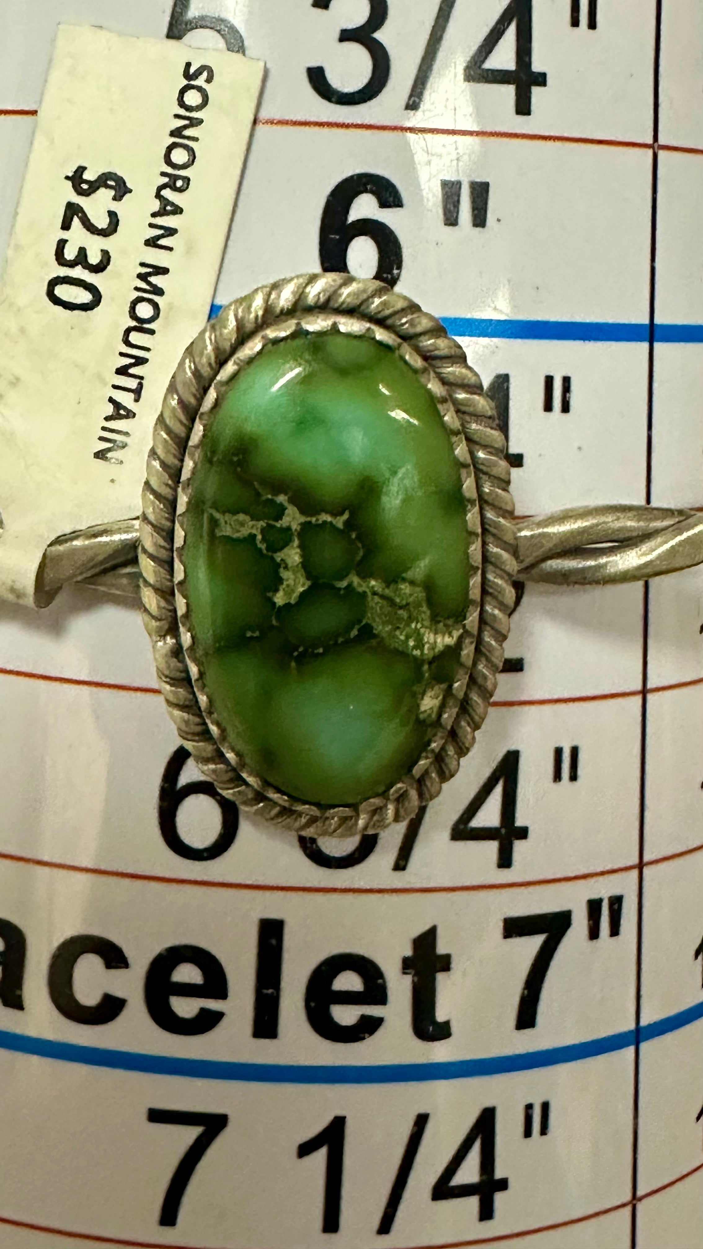 Sonoran Mountain Sterling Silver Cuff