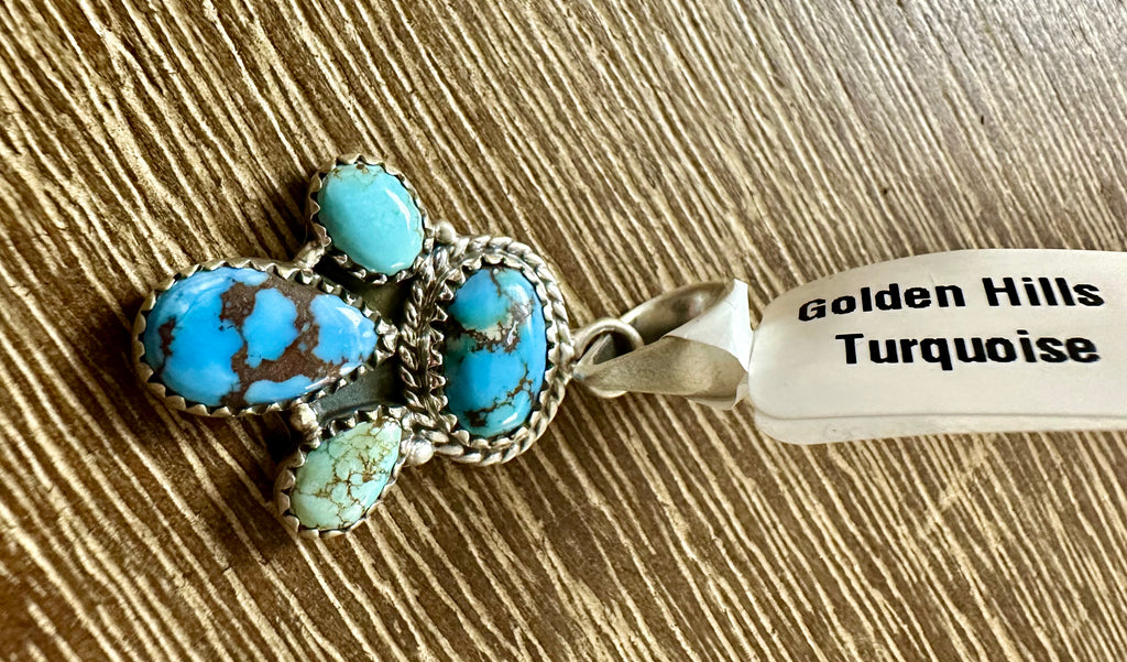 Golden Hill Sterling Silver Pendant