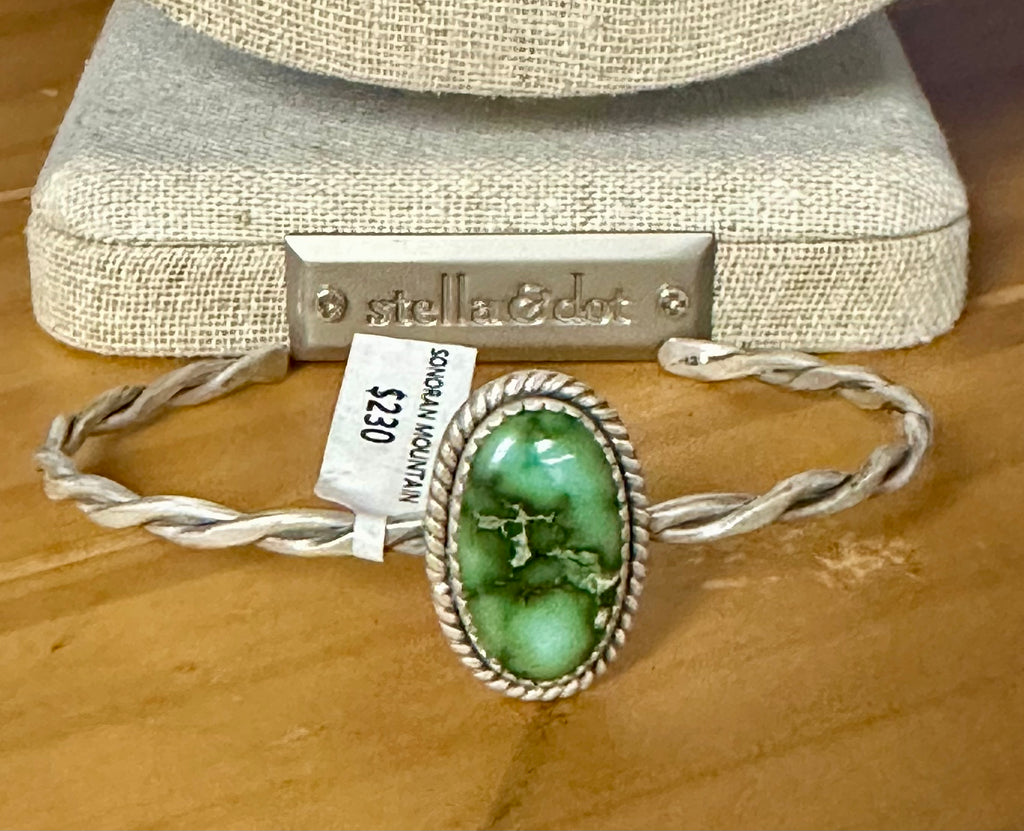 Sonoran Mountain Sterling Silver Cuff