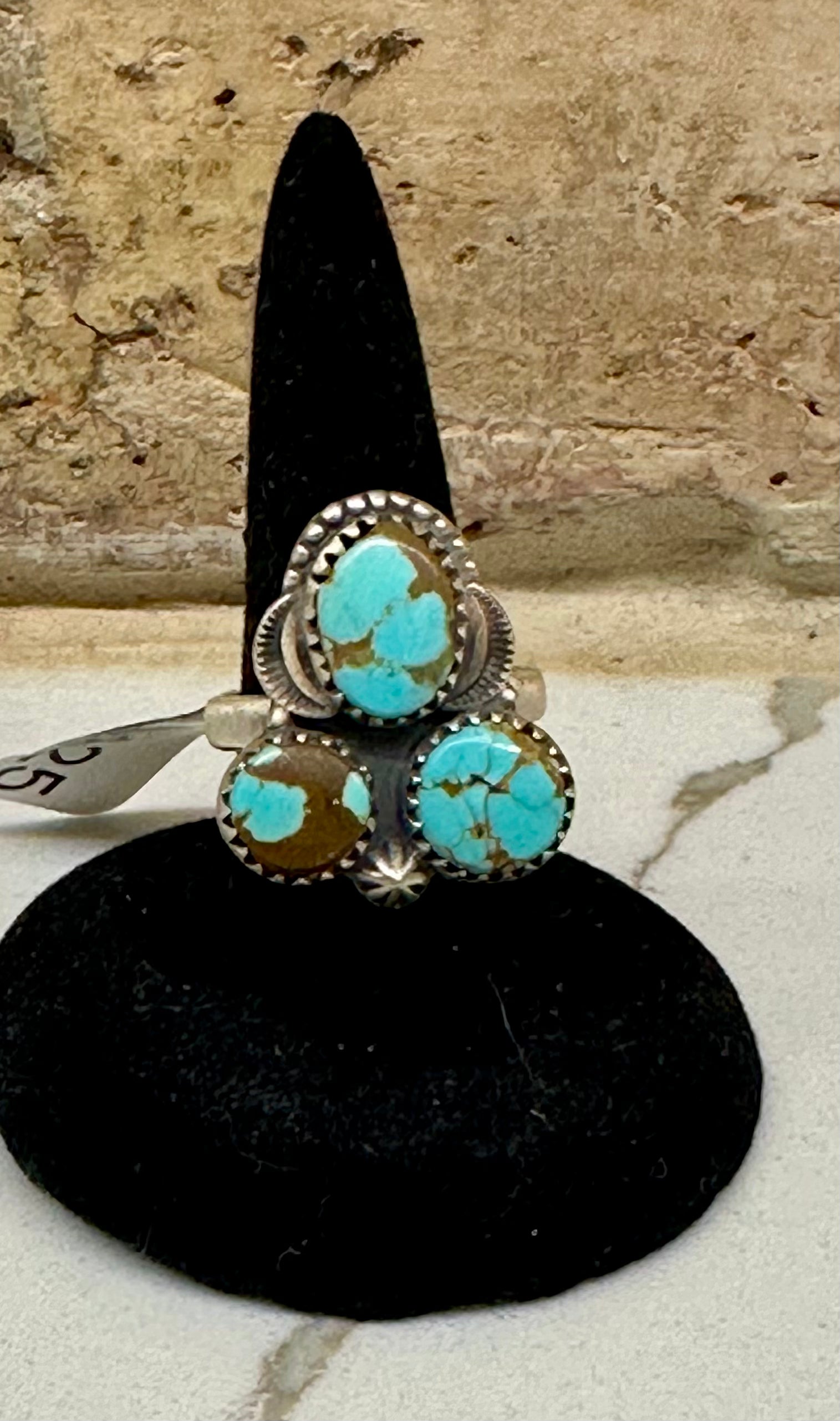 Mine 8 Turquoise Sterling Silver Ring