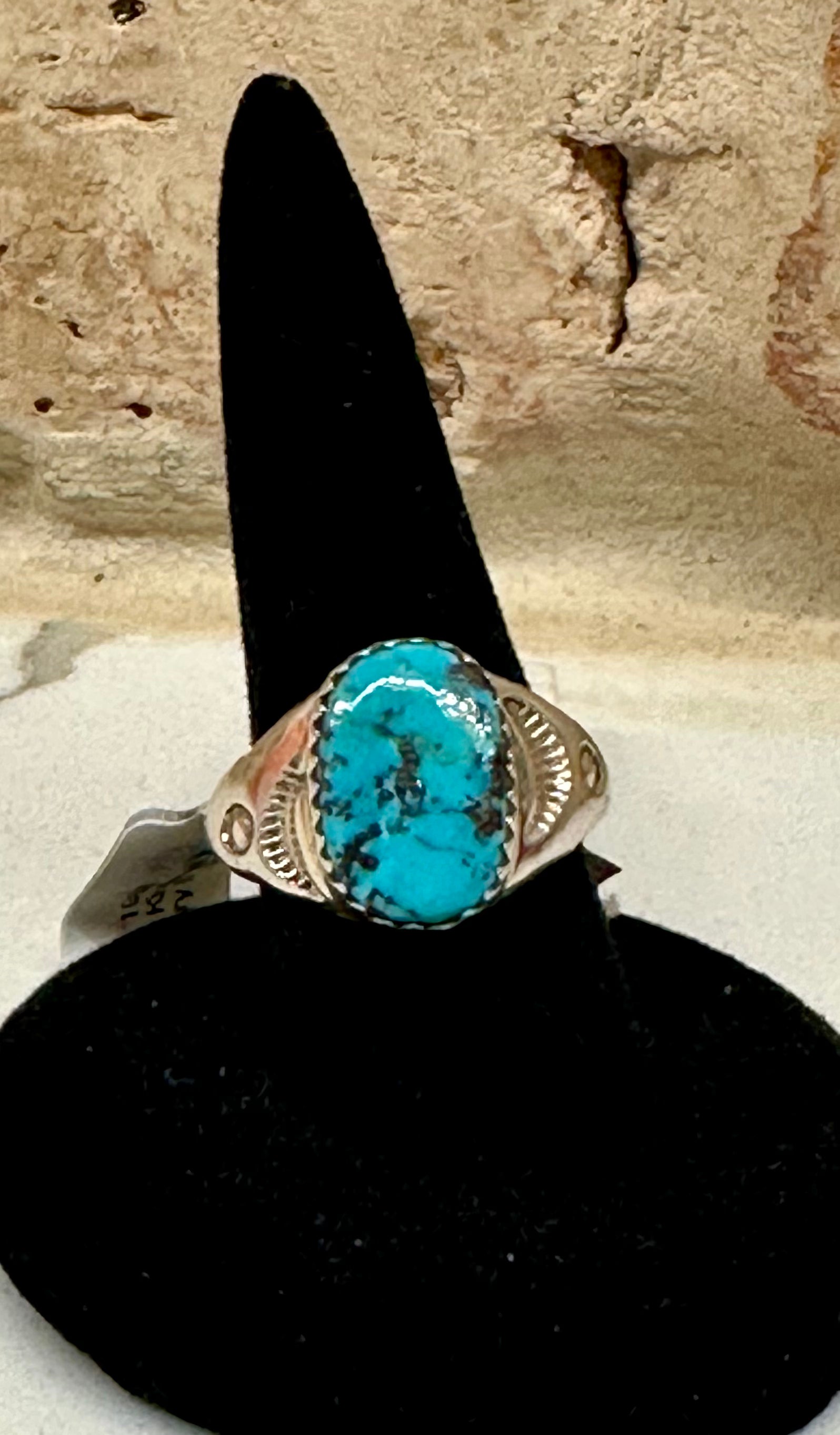 Native Kingman Turquoise Ring