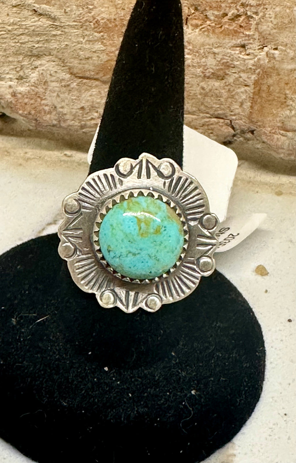Sterling Silver Stella Blue Turquoise Ring