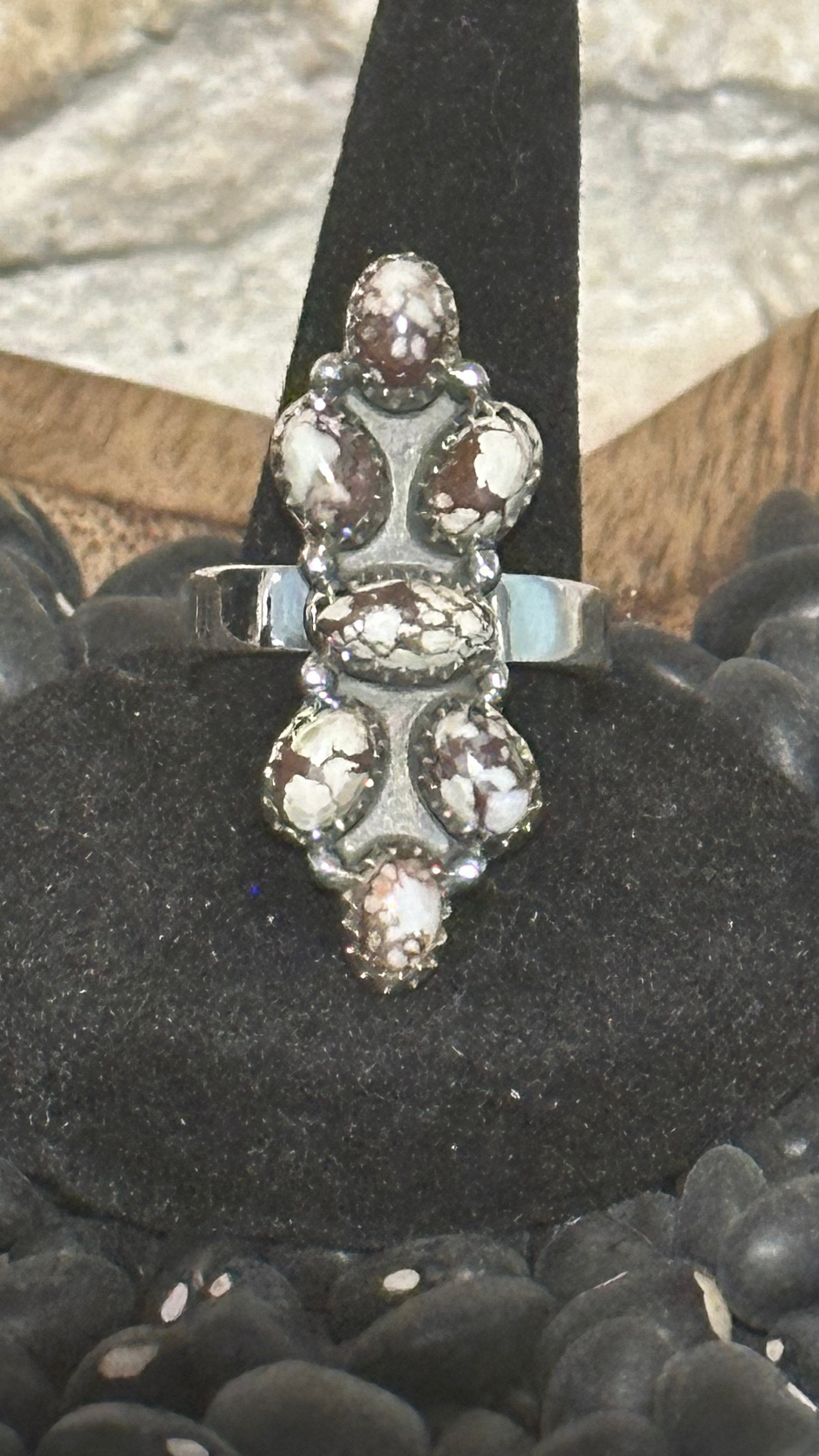 Sterling Silver Wild Horse Turquoise Ring