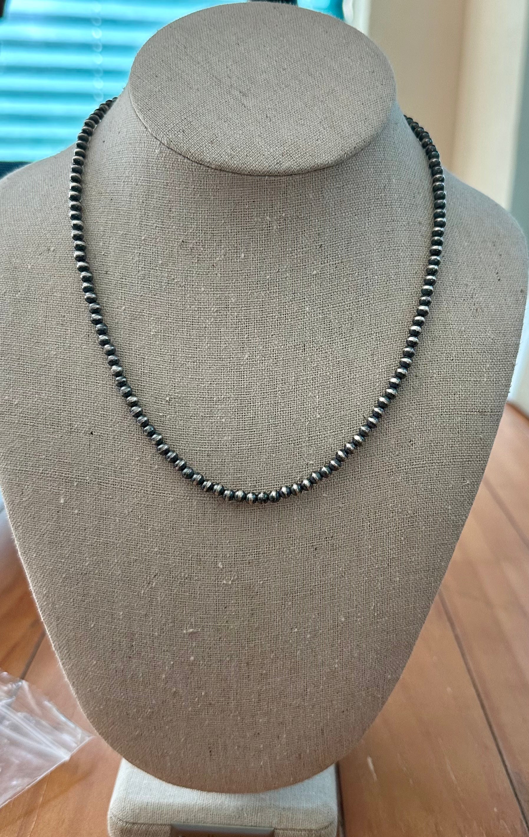 Desert Pearl Sterling Silver Necklace